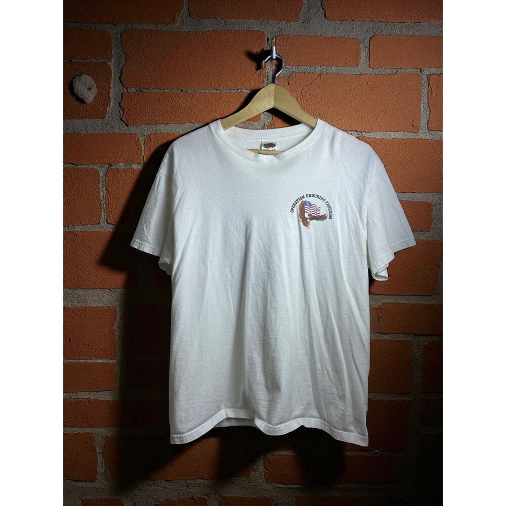 Vintage 2000s Operation Enduring Freedom Military T-Shirt – Size L